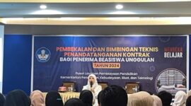Suasana Pembekalan Penerima Beasiswa Unggulan 2024, (Foto: Insyiraah Putri Aeni Hs)