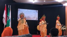 Penampilan tari paduppa saat pembukaan PENA 224, (Foto: Ist.)
