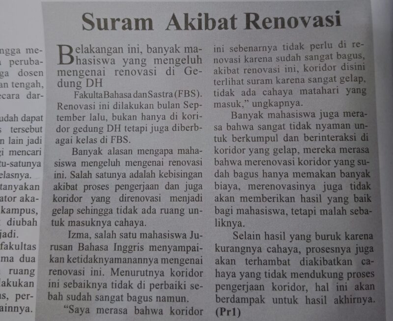 Tabloid Profesi Edisi 277, (Foto: Dok. Profesi)