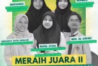 Potret tim mahasiswa FIP UNM yang meraih juara 2 kompetisi karsa cipta pendidikan dalam kompetisi pedagog muda Indonesia, (Foto: Int.)
