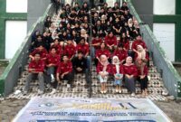 Foto bersama peserta dan penyelenggara kegiatan LK II BEM FEB UNM, (Foto: Ist)