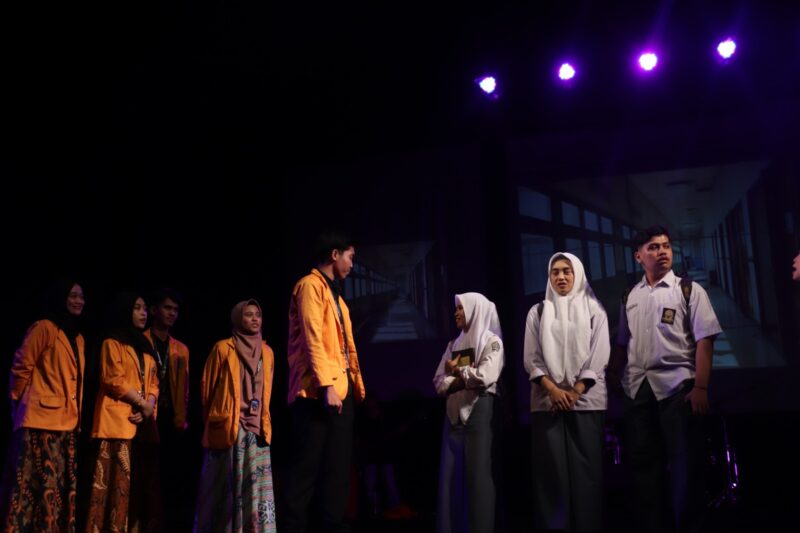 Pertunjukan Teater Sebagai Salah Satu Rangkaian Inaugurasi BK FIP UNM 2023, (Foto: Muh. Apdal Apriansyah)