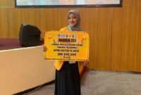 Potret Mahasiswi PGSD Meraih Juara III Lomba MTQ Kategori Putri Tingkat Nasional, (Foto: Ist)