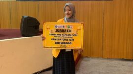 Potret Mahasiswi PGSD Meraih Juara III Lomba MTQ Kategori Putri Tingkat Nasional, (Foto: Ist)