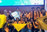 Potret Tim PPK Ormawa HMM Geografi UNM Dalam Ajang Abdidaya Ormawa, (Foto:ist.)