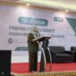 Sambutan Kepala Laboratorium Teknologi Pendidikan pada acara Talkshow Komunikasi Organisasi Pendidikan (Foto: Angnis Arimayanti)