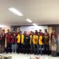 Foto bersama pimpinan Universitas dengan Pimpinan Ikatan Mahasiswa Muhammadiyah, (Foto: Silmi Hafizat)