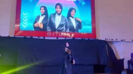 Pengumuman Duta Kampus JTIK FT-UNM yang diadakan di Aula Dekanat FT, (Foto: Nur Fatimah Asrianti A.)