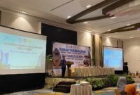 Potret WR 4 Dalam Sambutannya Mewakili Rektor UNM, (Foto: Ficka Aulia Khaerunnisa.)