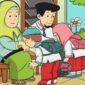 Ilustrasi Adab yang Diterapkan oleh Anak Kepada Orangtua, (Foto: Int)