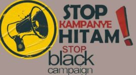 Seruan untuk berhenti melakukan kampanye hitam, (Foto: Int)
