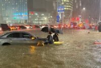 Potret saat banjir terjadi (Foto: Int)