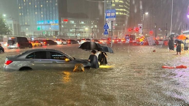 Potret saat banjir terjadi (Foto: Int)