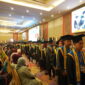 Suasana wisuda dan sumpah profesi PPG UNM, (Foto: Dokumentasi Profesi.)