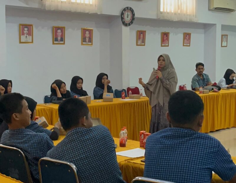 Nasrawaty menjelaskan strategi pemasaran, (Foto: Ist.)