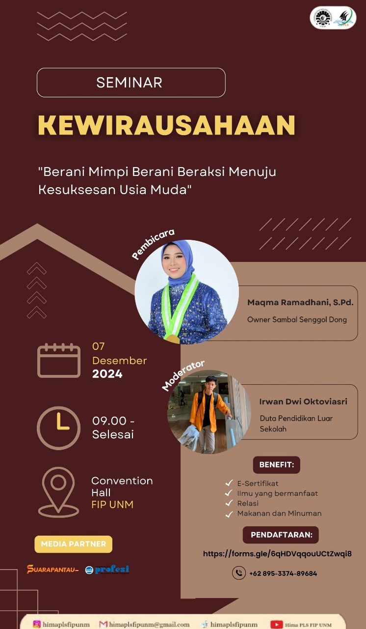 Flyer Seminar Kewirausahaan