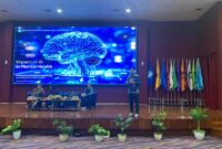 Pemateri saat menyampaikan materi di Talkshow UPT LBK UNM, (Foto: Ist.)