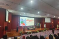 Bea Erlina saat membawakan materi,  (Foto: Muh. Zaki Mubarak Ihwan.)
