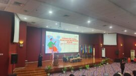 Bea Erlina saat membawakan materi,  (Foto: Muh. Zaki Mubarak Ihwan.)