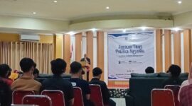 Suasana pembukaan Seminar Sekolah Trias Politica, (Foto: Yusri Saputra.)
