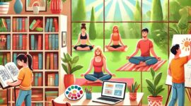 Ilustrasi berbagai aktivitas produktif yang dapat dilakukan, (Foto: Int.)