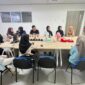Suasana kunjungan LPM Profesi UNM ke Tribun Timur, (Foto: Ist.)