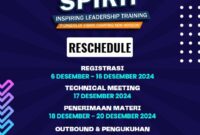 Flyer kegiatan Spirit, (Foto: Int.)