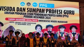 Potret Wisudawan Terbaik PPG UNM Periode Desember 2024, (Foto: Dokumentasi Profesi.)
