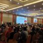 Suasana Wisuda dan Sumpah PPG di Hotel Grand Claro Makassar, (foto: Nurul Adhani Ilham.)