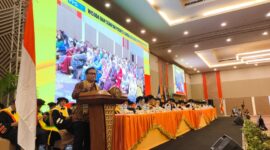 Sambutan Ketua PPG UNM, (Foto: Dokumen Profesi.)