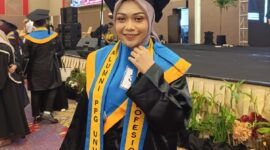 Foto Wisudawan Asal Maluku, Siti Nadifa, (Foto: ist.)