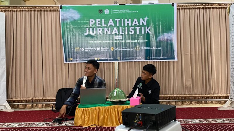 Pemaparan materi oleh Pemateri Muh. Wardiham Anwar, (Foto: Ist.)