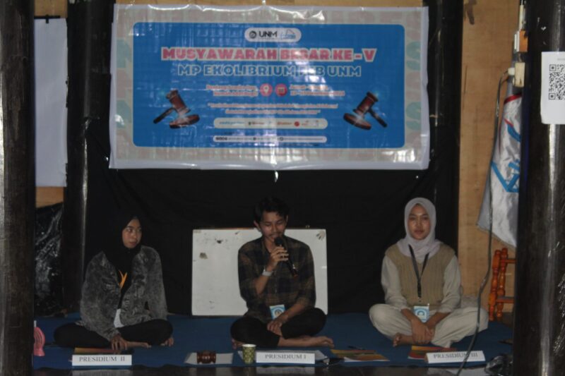 Suasana Musyawarah Besar MP Ekolibrium FEB UNM, (Foto: Ist.)