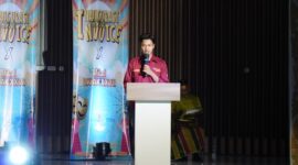Sambutan Wakil Presiden BEM FEB UNM, (Foto: Dokumentasi Profesi.)