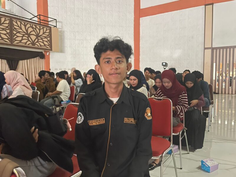 Muhammad Salman saat meghadiri acara,
(Foto :Ahmad Teguh Fachrezi.)