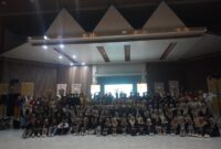 Fakultas Ekonomi dan Bisnis UNM Gelar Inaugurasi Invoice 2024 di Hall A.P. Pettarani, (Foto: Muh Apdal Adriasnyah.)