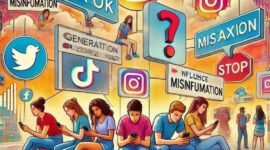 Ilustrasi pengaruh media sosial bagi generasi Z, (Foto: Int.)