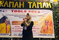 Solo musik oleh Sabrina pada malam ramah tamah TOOLS 2024, (Foto: Muhammad Nasruddin.)