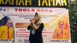 Solo musik oleh Sabrina pada malam ramah tamah TOOLS 2024, (Foto: Muhammad Nasruddin.)