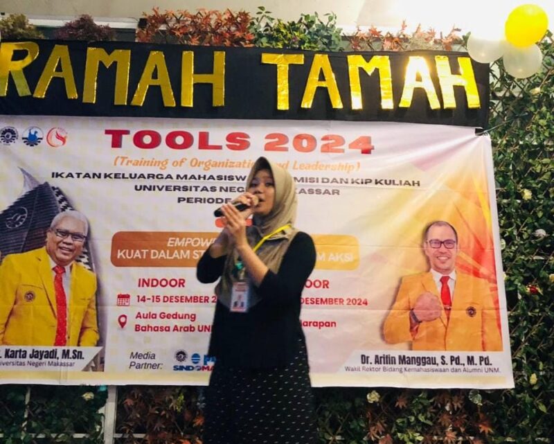 Solo musik oleh Sabrina pada malam ramah tamah TOOLS 2024, (Foto: Muhammad Nasruddin.)