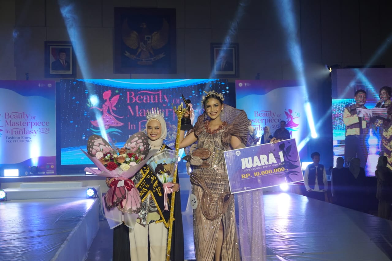 Foto Juara 1 umum Fashion Show (Foto: Muh Apdal Adriansyah)