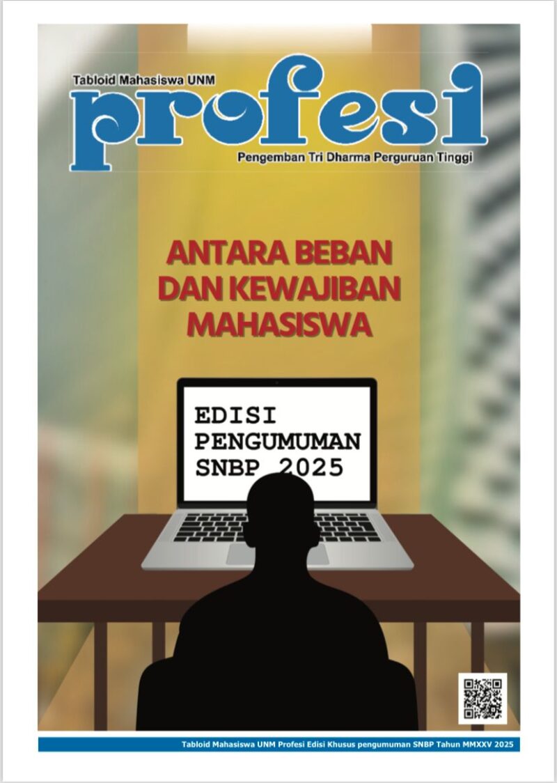 Tabloid edisi khusus pengumuman SNBP 2025.