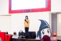 Potret Andi Siti Aulia saat presentasi gagasan, (Foto: Ist.)