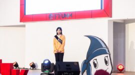 Potret Andi Siti Aulia saat presentasi gagasan, (Foto: Ist.)