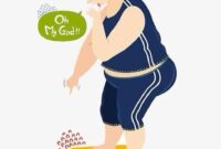 Ilustrasi Seseorang Mengalami Kenaikan Berat Badan, (Foto: Int.)
