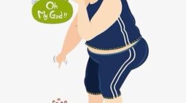 Ilustrasi Seseorang Mengalami Kenaikan Berat Badan, (Foto: Int.)
