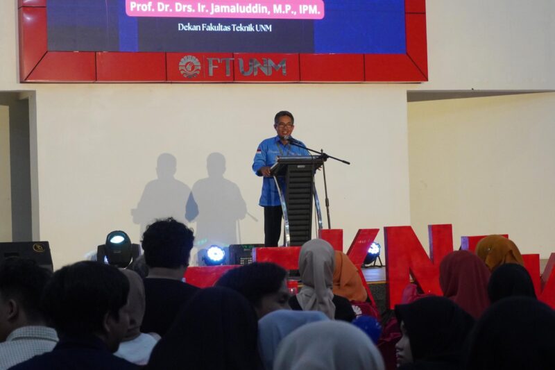 Sambutan Dekan Fakuktas Teknik, (Foto: Dok, profesi)