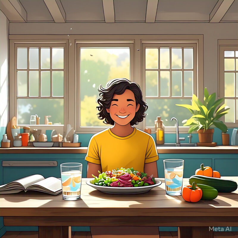 Ilustrasi menjalani diet sehat, (Foto : Int.)