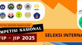Pamflet Pendaftaran Seleksi Internal FIP-JIP 2025, (Foto: Ist.)