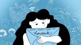 Ilustrasi Mahasiswa yang Mengalami Homesick, (Foto: Int.)